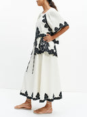 Elegant Floral Print Skirt Two-Piece Set