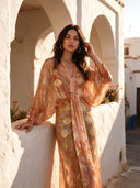 Kimono-Style Printed Dress-3