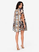 Geometric Print Mini Dress