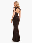 Sexy Sweetheart Lace Waist-Cinched Mermaid Maxi Dress