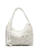 Boho Hollow Crochet Knitted Hobo Shoulder Bag