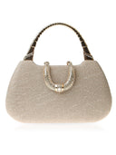 Elegant Shimmer Mini Evening Handbag
