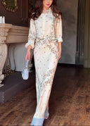 Bohemian Serenity Floral Two-Piece Set