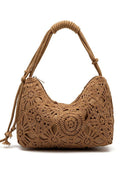 Boho Hollow Crochet Knitted Hobo Shoulder Bag