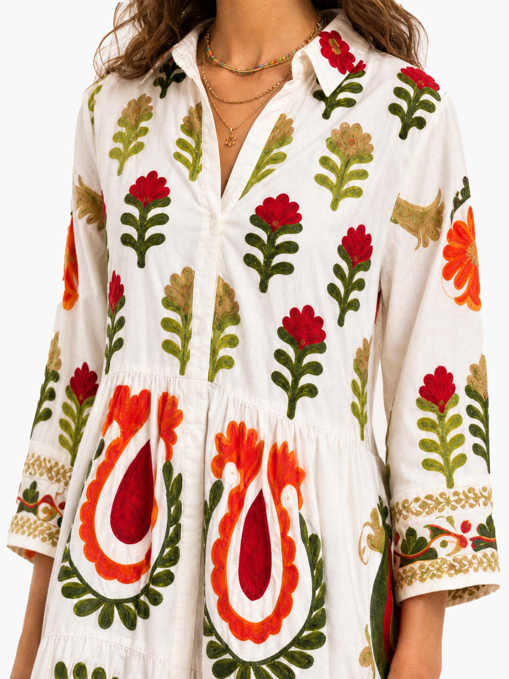 Bohemian Loose Print Dress