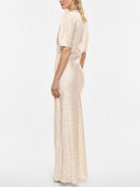 Floral Puff Sleeve Maxi Dress