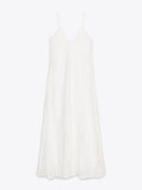 Sophisticated Resort Style Linen Blend Pocket Maxi Dress