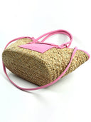 Fashionable One-Shoulder Handbag Straw Basket Bags