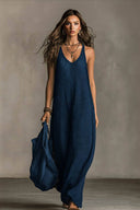 Minimalist Loose Knit Maxi Dress