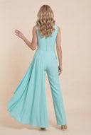 Asymmetric Streamer Design Jumpsuit