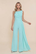 Asymmetric Streamer Design Jumpsuit