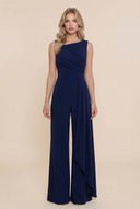 Asymmetric Streamer Design Jumpsuit