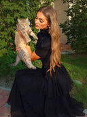 Retro Princess Multi-Layer Maxi Cake Dress
