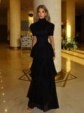 Retro Princess Multi-Layer Maxi Cake Dress