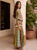 Exquisite Bohemian Print Short-Sleeve Shirt