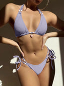 Sweet Strawberry Decorated Sexy Bikini Set