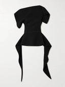 Asymmetrical Fringe Top And Pants Two-Piece Set