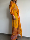 Yellow ILLUSION Printed Dress