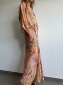 Kimono-Style Printed Dress-2