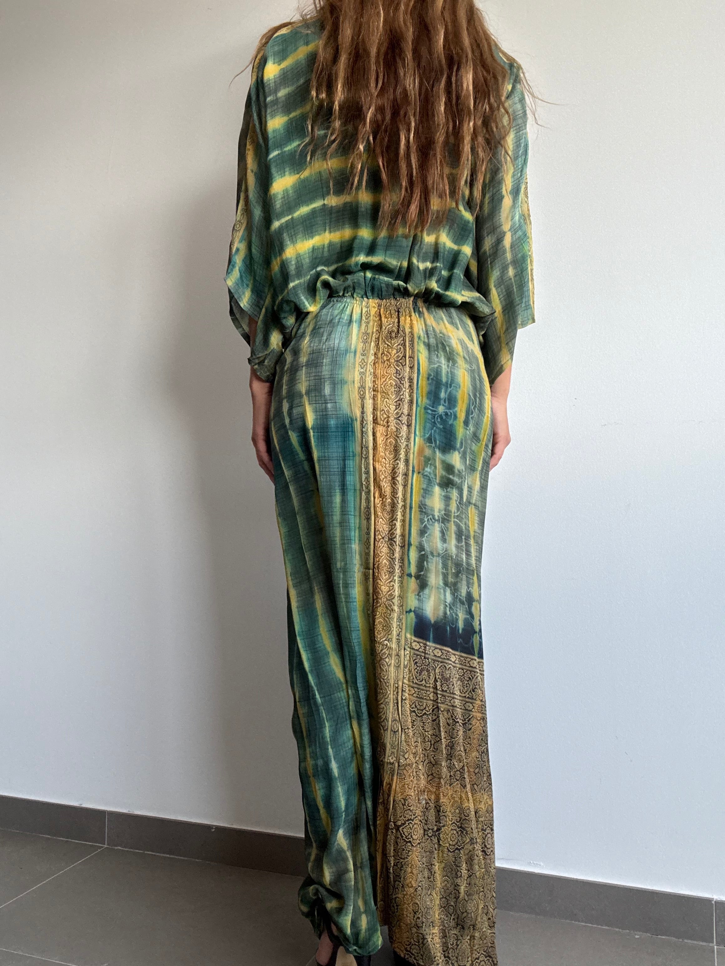 ILLUSION Printed Dress-8