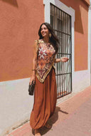 Tassel DesignTop And Bloomers Set