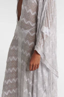 Hollow Design Knit Loose Maxi Dress