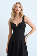 Minimalist Slim Sling Maxi Dress