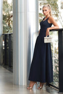 Minimalist Slim Sling Maxi Dress
