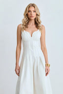Minimalist Slim Sling Maxi Dress