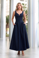 Minimalist Slim Sling Maxi Dress