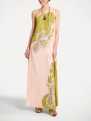 Exquisite Fringe Trim Batwing Sleeve Cover-Up Two-Piece Set