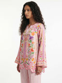 Pink Blossom Heritage Long Sleeve Top