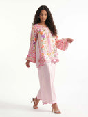 Pink Blossom Heritage Long Sleeve Top