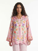 Pink Blossom Heritage Long Sleeve Top