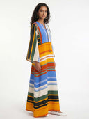 Horizon Stripe Maxi Dress