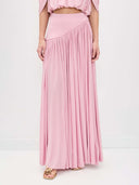 Blush Drape Skirt