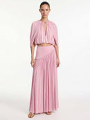 Blush Drape Skirt