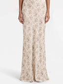 Floral Puff Sleeve Maxi Dress