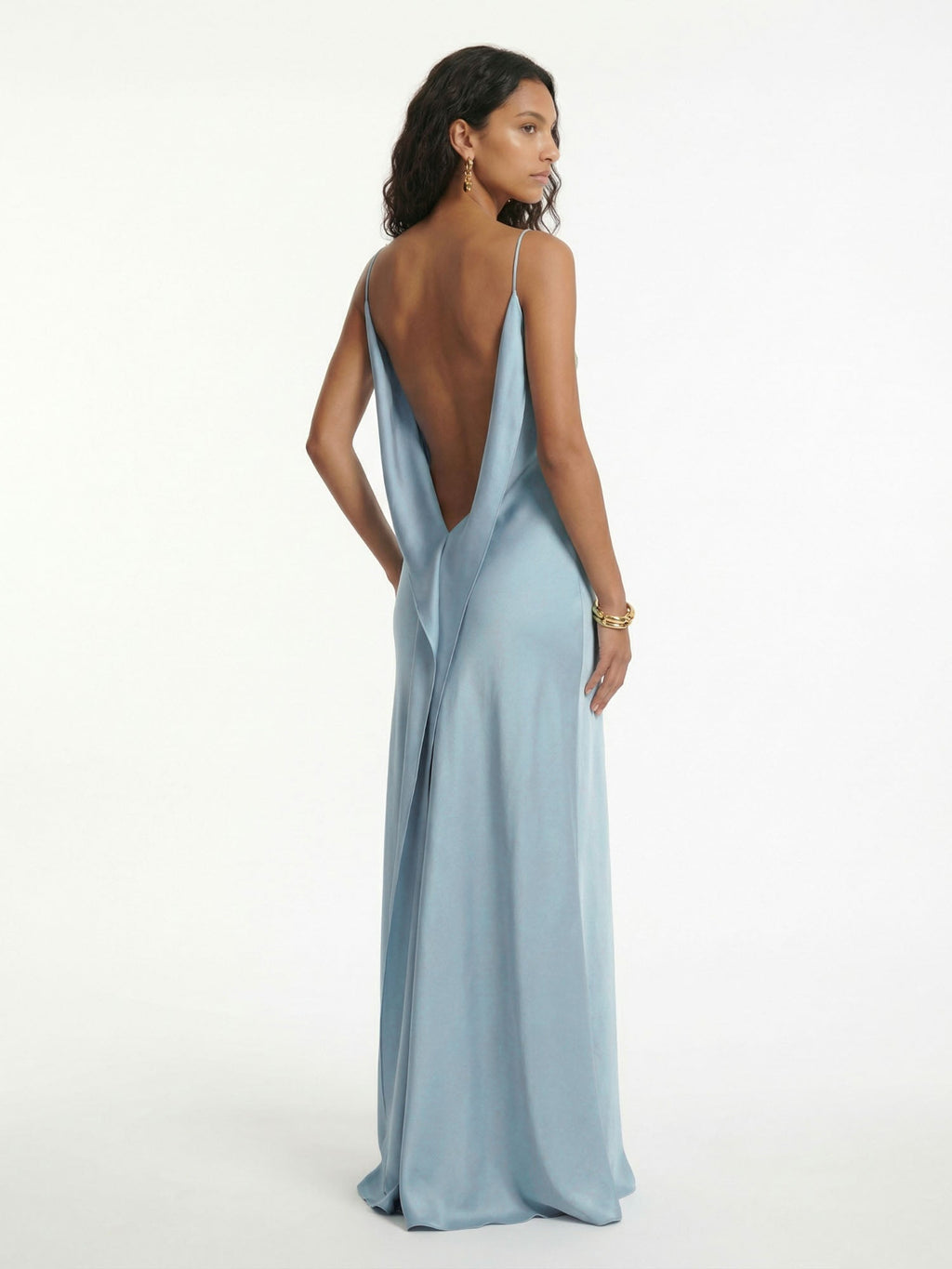 Elegant Bordeaux Maxi Dress