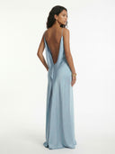 Elegant Bordeaux Maxi Dress