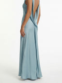 Elegant Bordeaux Maxi Dress