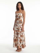 Orchid Printed Tapestry Maxi Dress