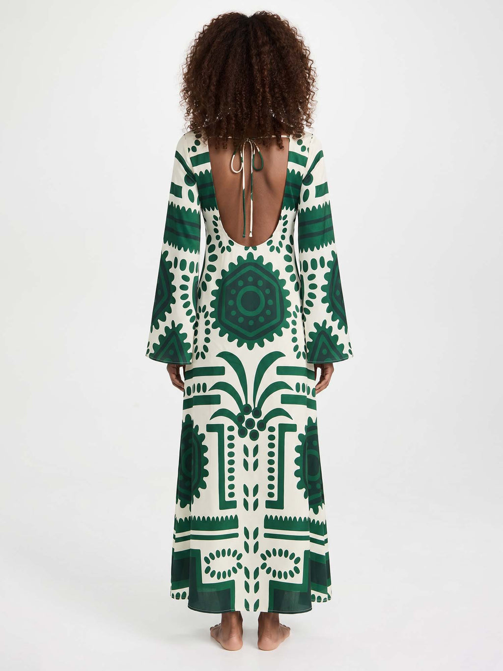 Tribal Forest Maxi Dress