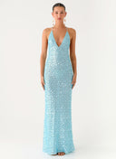Elegant sequin maxi dress