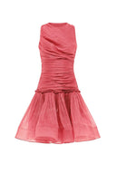 Ruched Drop Waist Organza Mini DressRuched Drop Waist Organza Mini DressRuched Drop Waist Organza Mini DressRuched Drop Waist Organza Mini Dress