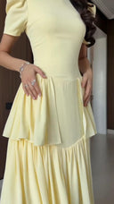 Retro Princess Multi-Layer Maxi Cake Dress