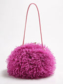 Stylish fluffy cloud bag