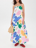 Printed A- Line Maxi Dress