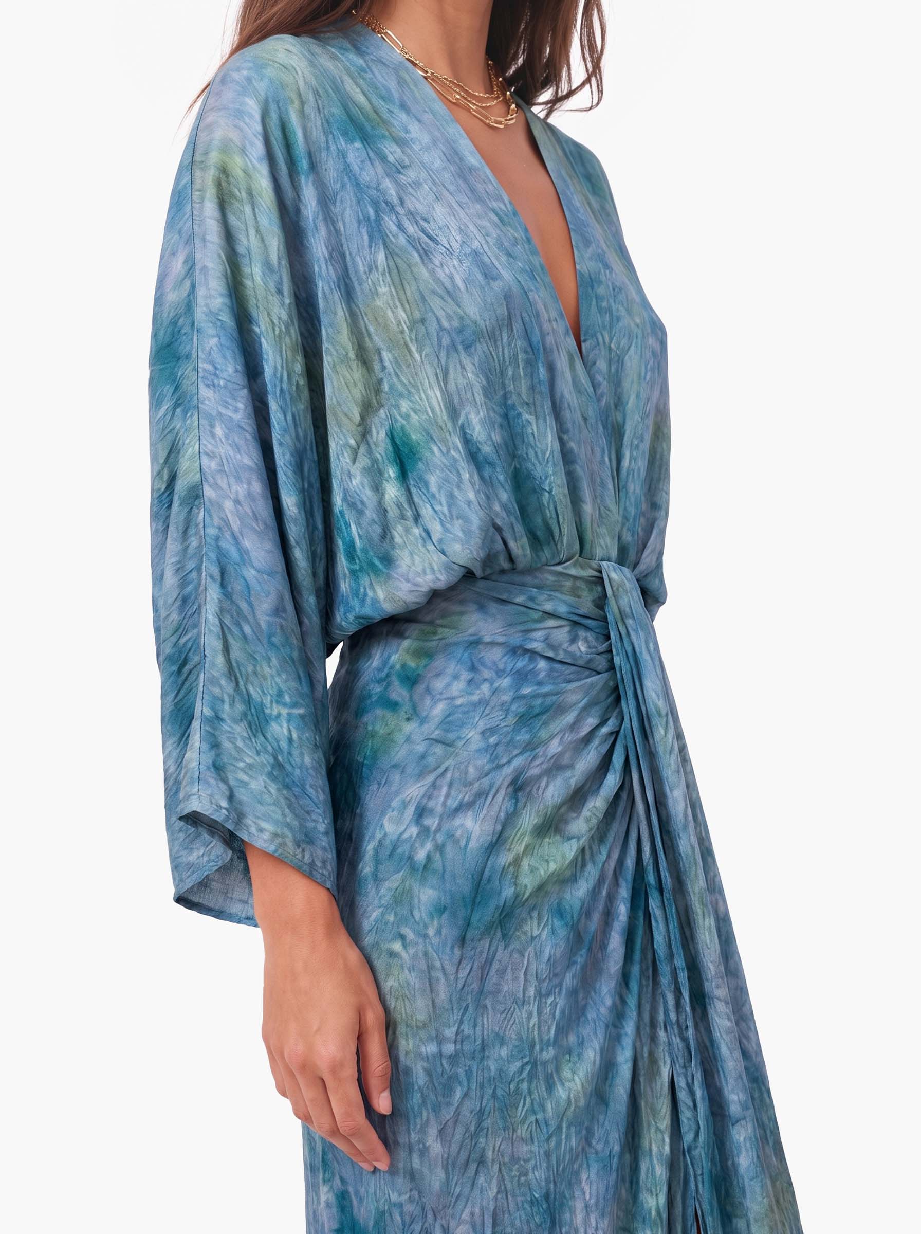 ILLUSION Printed Dress-11