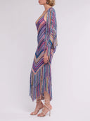 Rainbow Chevron Fringe Two-Piece Set